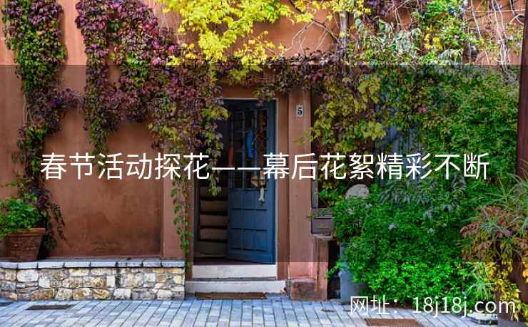 春节活动探花——幕后花絮精彩不断 春节活动探花——幕后花絮精彩不断