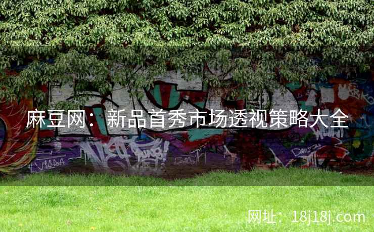麻豆网：新品首秀市场透视策略大全