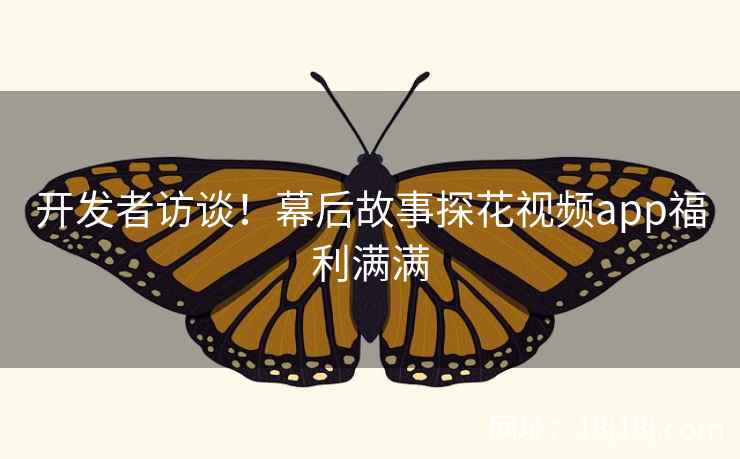 开发者访谈！幕后故事探花视频app福利满满