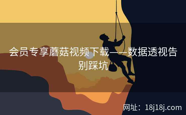 会员专享蘑菇视频下载——数据透视告别踩坑