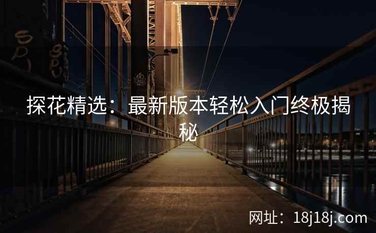探花精选：最新版本轻松入门终极揭秘